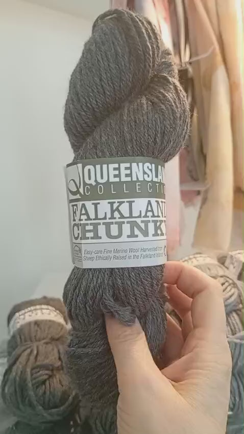 Queenland Collection - Falkland Chunky Graphite - 10 Stränge